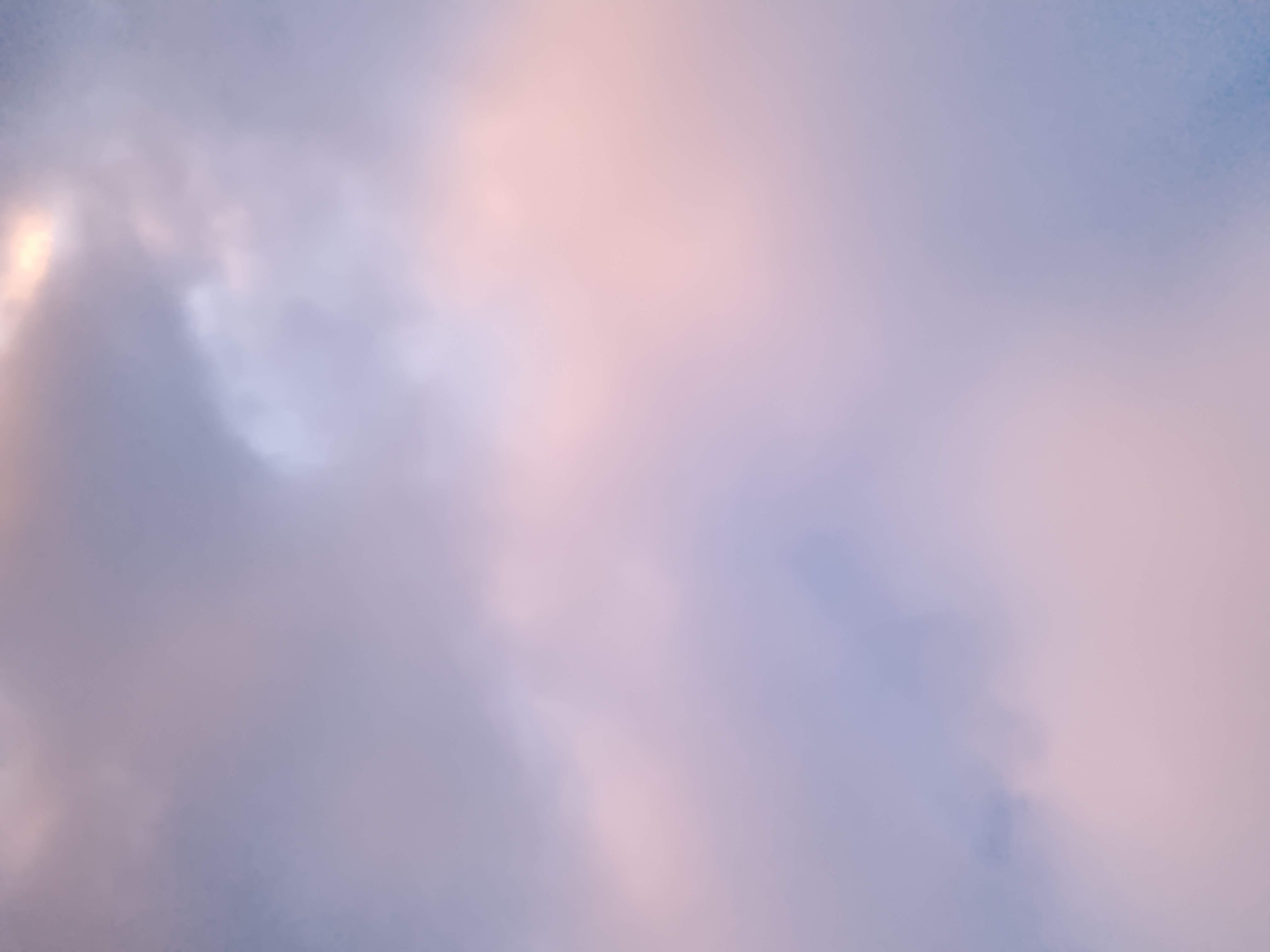 a blue sky