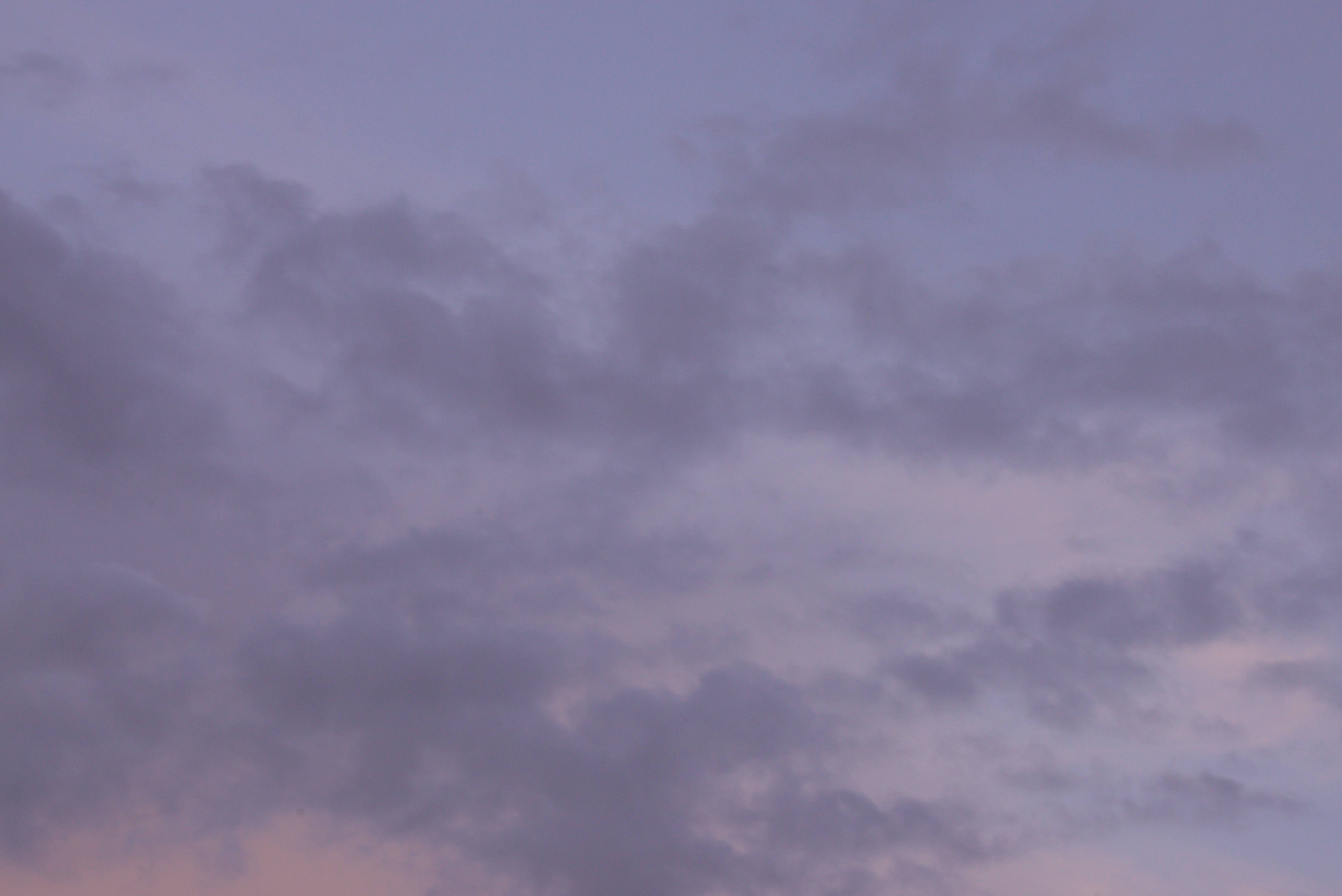 a blue sky